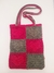 Bolsa em crochê Ecobag de coração