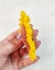 Chaveiro ou Penduricalho de Girassol de crochê