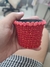 Mini cachepô para vasinho de suculenta em crochê - Crochedoteca da Bia