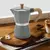 Cafetera Italiana Clásica 9 Pocillos De Aluminio 300ml - Color Gris en internet