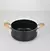 Cacerola 22cm Granito - Ideal Para Cocinar - Color Negro
