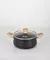 Cacerola 26cm Granito - Ideal Para Cocinar - Color Negro en internet