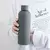 Botella Acero Silicona 500ml Pico Rosca Benabi Color Gris en internet