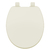Assento Universal Tampa de Vaso Oval Soft Close Creme Tupan na internet