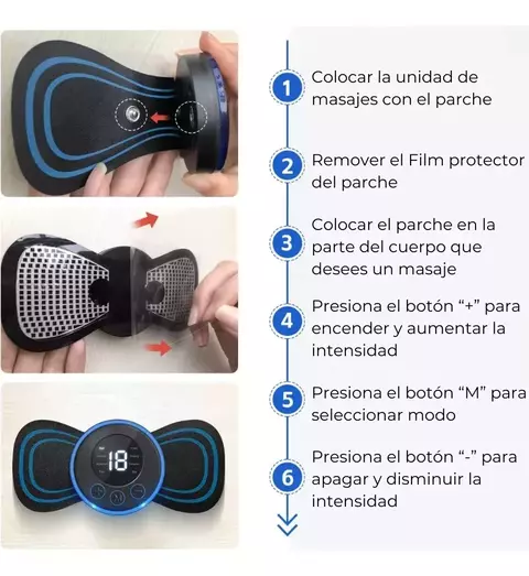MINI MASAJEADOR PRO MULTIFUNCIÓN