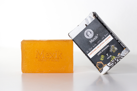 Jabón facial miel azufre