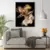 Quadro Maquiagem Pincel - comprar online