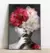 Quadro Mulher Flores - Arte Moderna