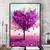 Quadro Árvore rosa coração