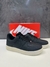 Tenis Air Force Preto Com Solado Bege