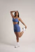 Top Slin Franzido Azul Claro - comprar online
