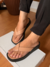 Lika - Chinelo Feminino Flat De Dedo Comfort Nude - comprar online