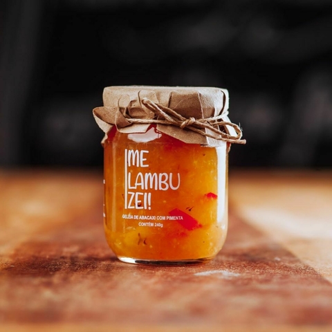 Geleia de abacaxi com pimenta Me Lambuzei - comprar online