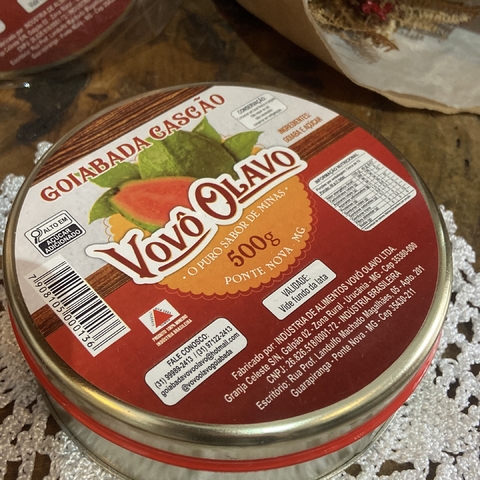 Goiabada Cascão Vovô Olavo lata 500g