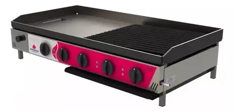 Chapa Mista Charbroiler 100 Cm À Gás Progás PRCB-210 Style Progás