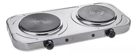 Fogao Eletrico de Mesa Agratto 2 Boca 2000w Portátil 220v