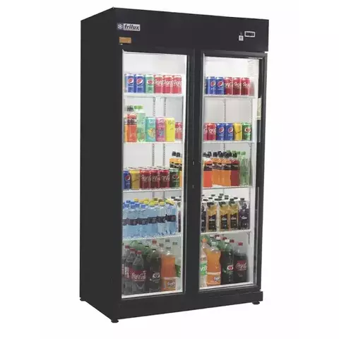 Expositor vertical frios laticinios 02 portas RF-020 Frilux