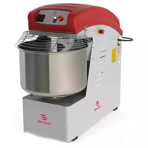 Masseira Espiral AES-60/1 STYLE Epóxi 2 Velocidades 60kg Trifásica Braesi
