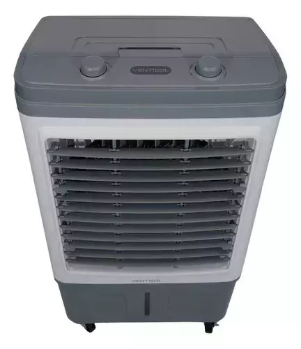 Climatizador Ar Frio Portátil Evaporativo 35 Litros Umidificador Clin35Pro-02 cor Branco/Cinza Ventisol