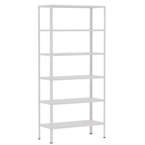 Estante em Aço 198x92x30cm #22 Cinza Amapá