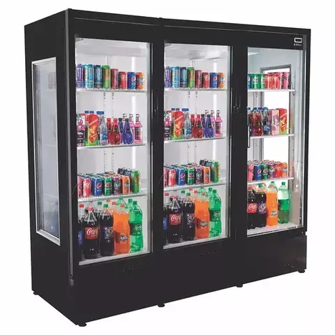 Expositor Vertical Triplo RF-007 1800L Suprema Bebidas Frios Laticinios Frilux
