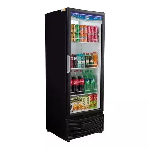Expositor vertical Visacooler 300L Ar Forçado RF-003 Frilux