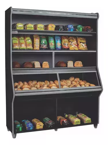Vitrine de Paes Versatil 1,20m c/gavetao VF-005-V Frilux