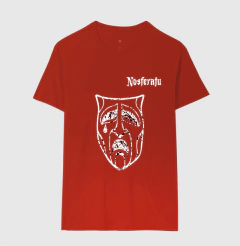 Camiseta Nosferatu Com Sangue - loja online