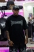 Pullover con letras de graffiti