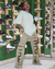 Jean "Olive Edge Wide-Leg"