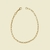 Pulseira elo cartier folheada a ouro 18k