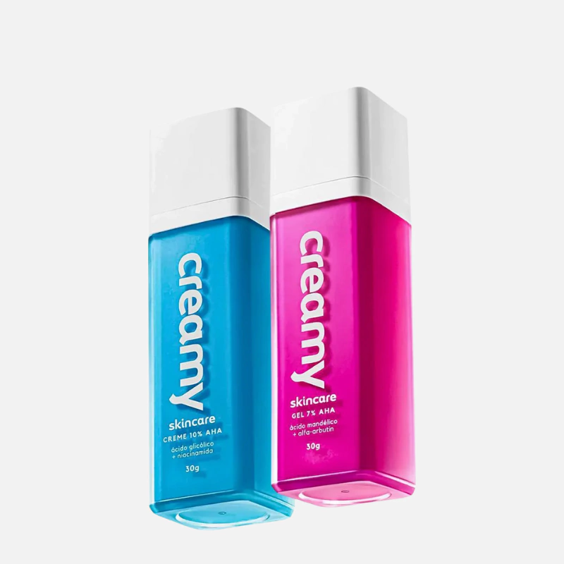 Kit Creamy - Ácido Mandélico + Ácido Glicólico