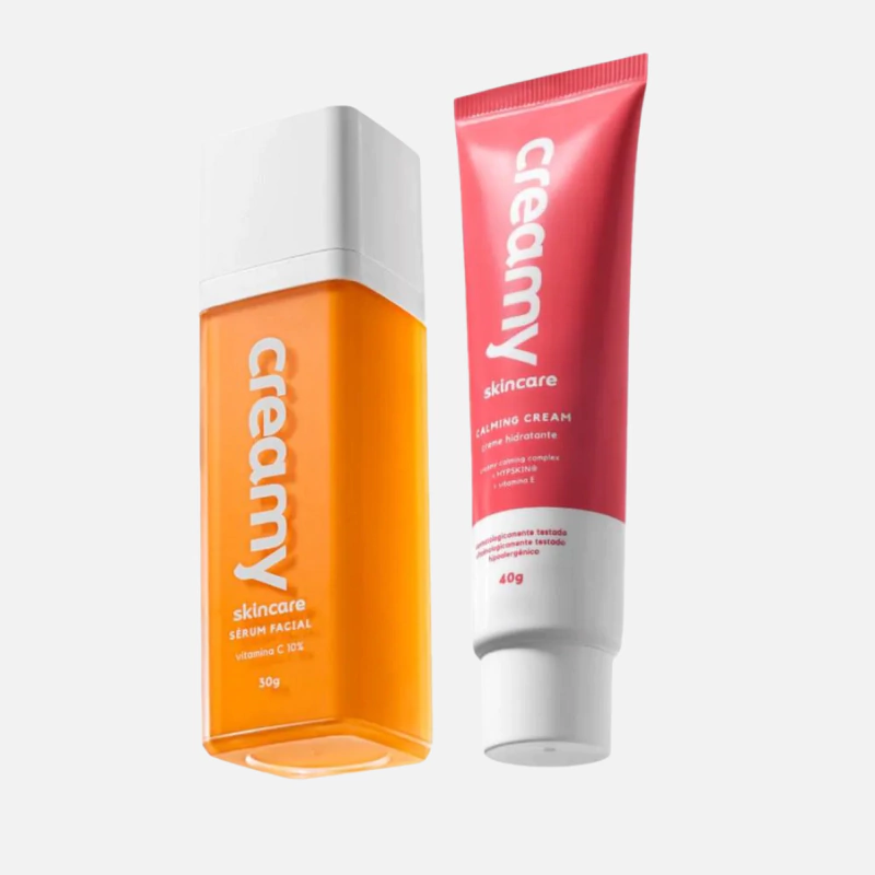 Kit Creamy Skincare Vitamina C Hidratante Facial