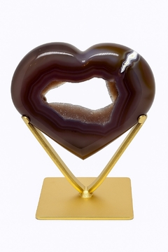 Coração Portal de Ágata 16cm - comprar online