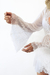 Robe em Renda e Tule, manga longa Libretto Parrot - loja online