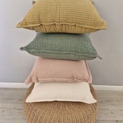 Almohadon Waffle - LaNa HomeDeco