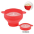 Balde Pipoca Pipoqueira Silicone Para Micro-ondas Sem Óleo - Bella Home Decor