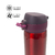 Garrafa Isotérmica 500ml com Tampa Plástica Fosca com Trava de Segurança - Vermelho - Bella Home Decor