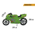 Super Moto 360 Esportiva - Verde - Bella Home Decor