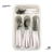 Kit de Talheres em Inox 25 Peças - Branco - Bella Home Decor