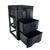 Gaveteiro Chão 3 Gavetas Organizador Multiuso Preto - comprar online