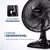 Ventilador de Mesa Mondial VSP-40-B 40cm, 6 Pás, 140W, Preto, 220V - loja online
