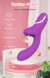 Imagem do Vibrador Ponto G e estimulador clitoriano, 10 modos de pulsação e 10 modos de vibração - YOUVIBE