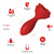 Plug Anal em formato de Rose com 9 modos de vibração - USK na internet