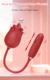 Rosa com boca sexy, vibrador com 10 modos de movimento na boca,10 modos de vibração e sobe e desce - YOUVIBE - Tudo Prazer