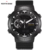 North edge masculino relógio inteligente horário mundial contagem regressiva velocidade cronômetro militar do exército smartwatch natação à prova dwaterproof água 50m