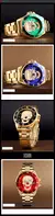 Skmei-relógio de pulso de quartzo masculino, aço inoxidável, skeleton, creative, impermeável, para homens na internet