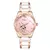 Orkina relógio de pulso feminino, relógio de pulso mecânico à prova d'água com pulseira de aço fashion para mulheres - loja online