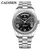 Cadisen relógios mecânicos masculinos luxo meteorito dial relógio automático para homem semana 100m japão miyota 8285 movimento relógio homem - loja online