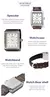 Casio Watch Relógio das mulheres Marca De Luxo Analógico Couro Praça dial Relógio de Pulso das Mulheres do Sexo Feminino Relógio de Quartzo ???? ??????? reloj mujer zegarek damski montre femme relojes para mujer V007 - comprar online